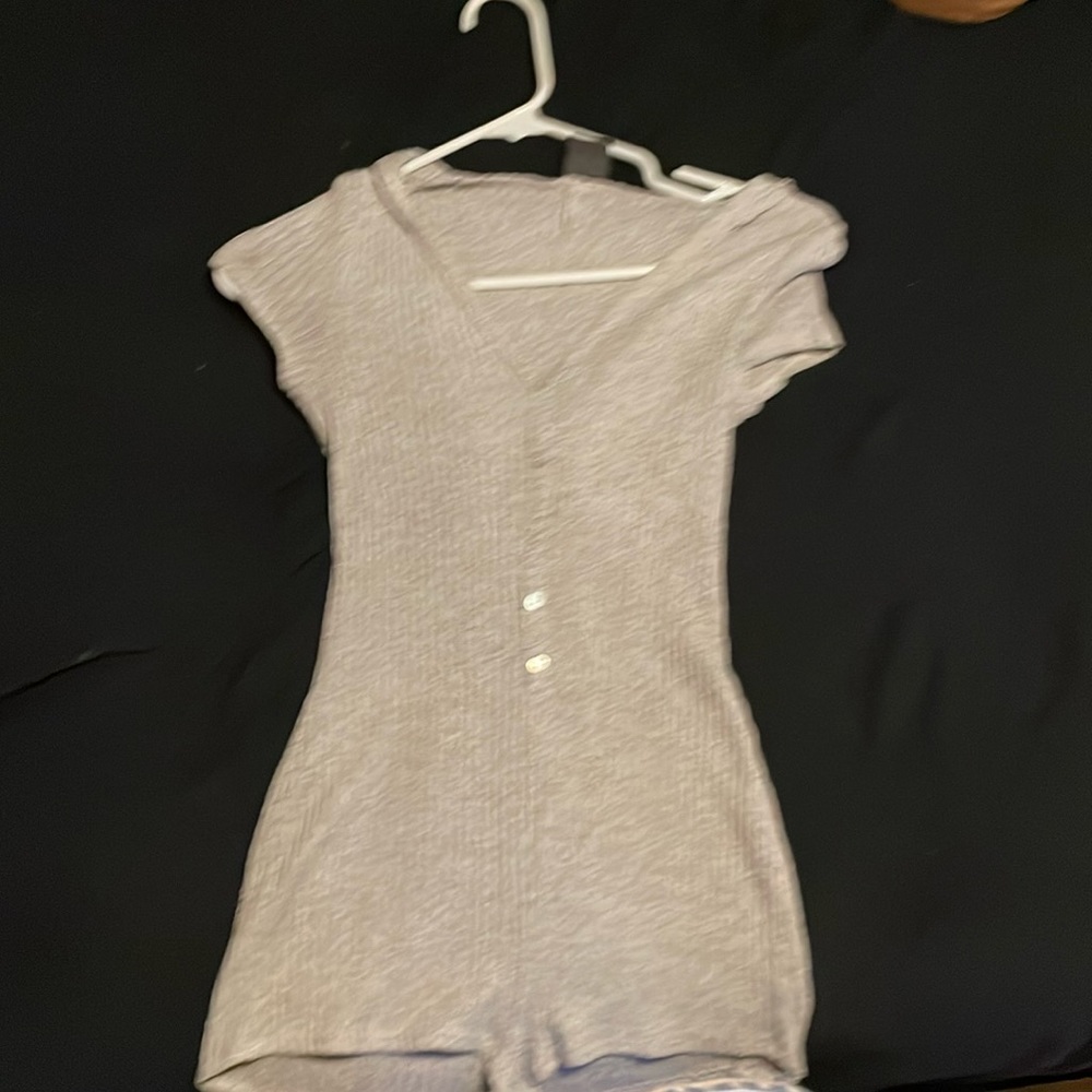 Booty cheek romper